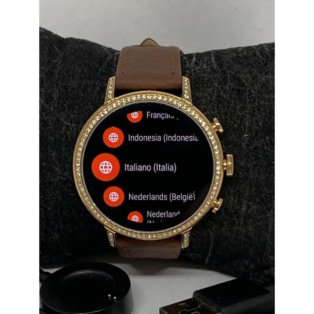 Fossil Gen 4 Authentic Digital Dial Smart Watch Custom Band FTW6015 LT306